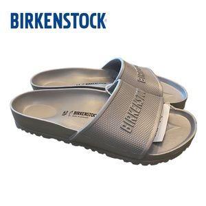 NEW Birkenstock Barbados EVA Silver Men's Sandals 43 10